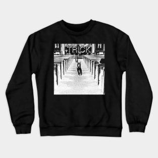 Alex G Trick Full Inverted Halftone Design Crewneck Sweatshirt